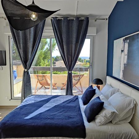 Suites Jm - Les Pins Marines - Jacuzzi & Vue Mer Bandol Eksteriør bilde